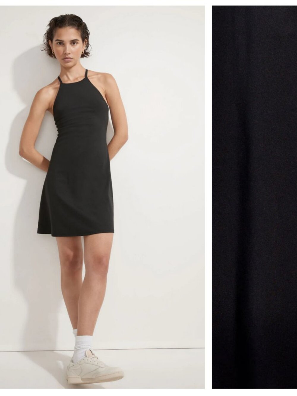 Madewell True Black Fitness Athletic Dress
